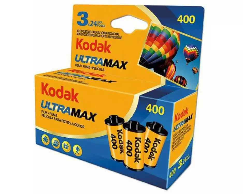 Kodak Ultra Max 400 135/24 3er-Pack