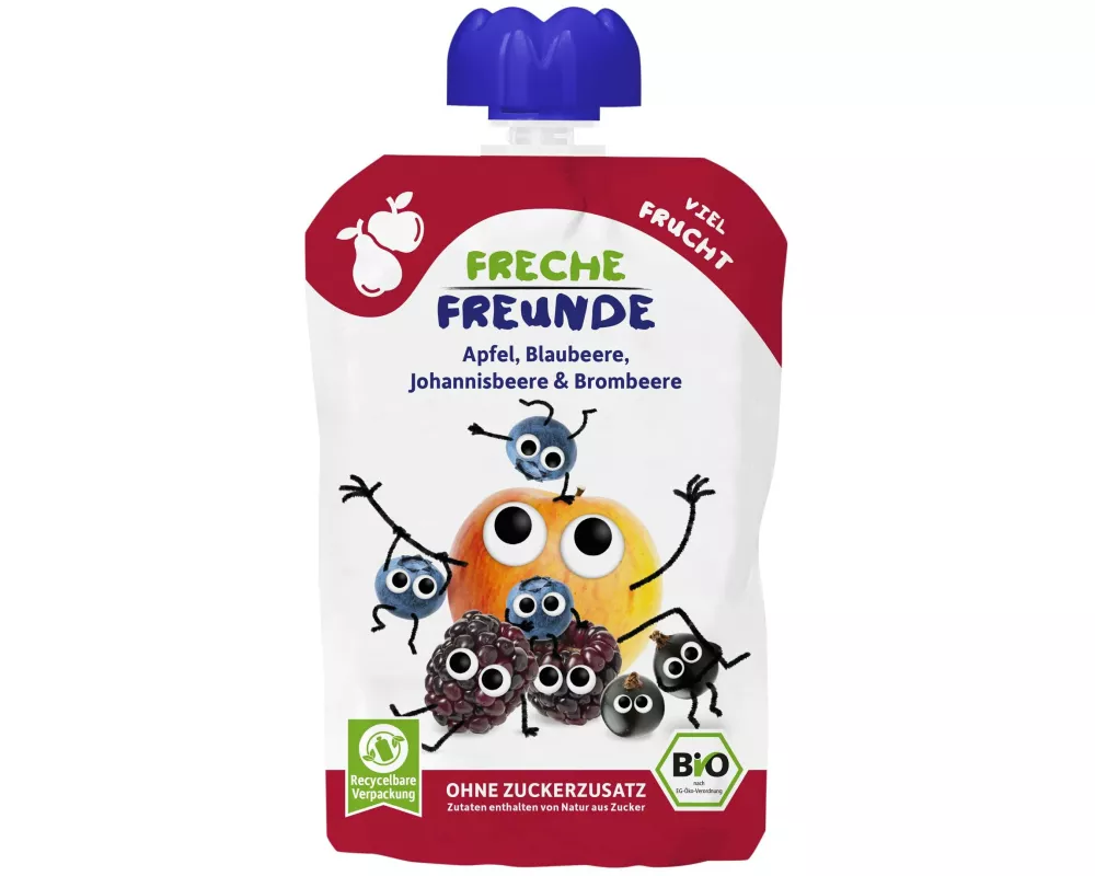 Freche Freunde Quetschbeutel Beeren Mix 100 g