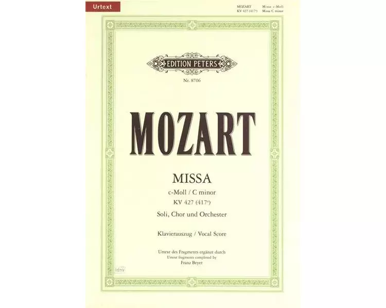 Missa c-Moll KV 427 (417a)