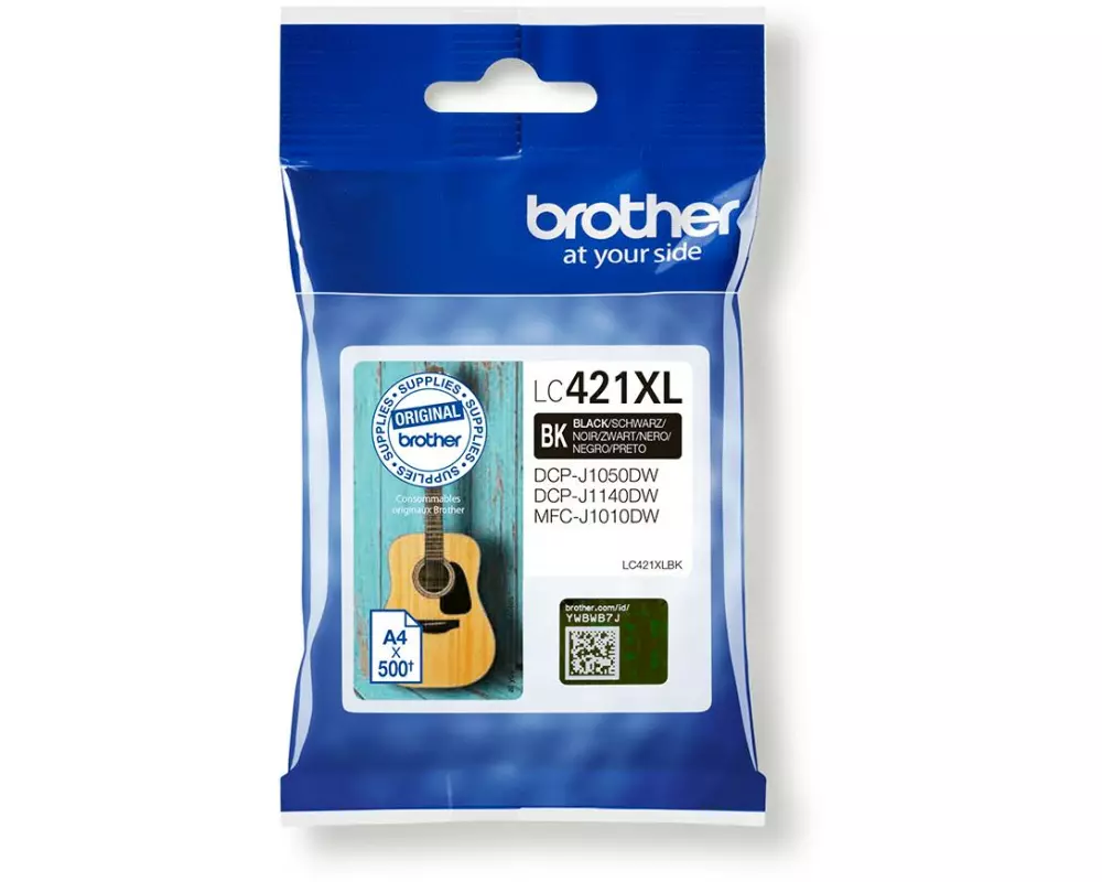 Brother Tinte LC421XLBK Black