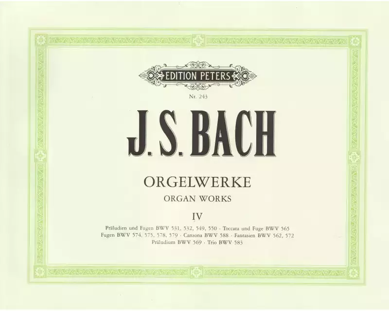 Orgelwerke in 9 Bänden - Band 4