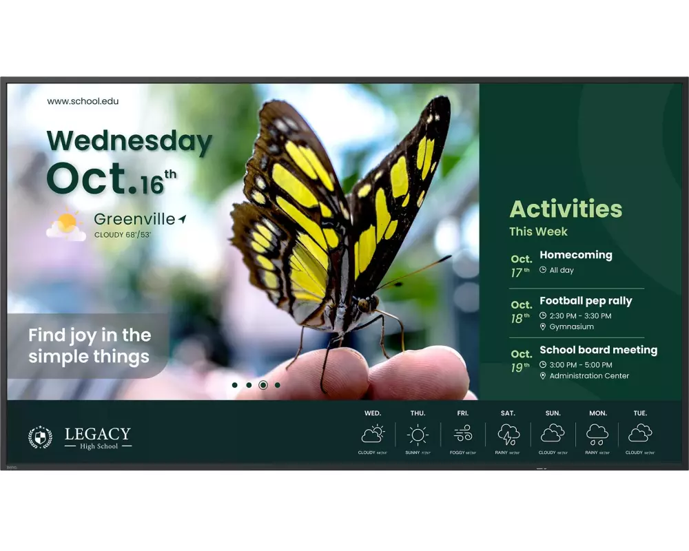 BenQ Public Display ST5504 55 "