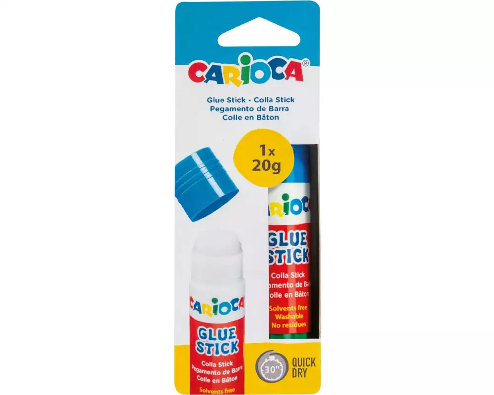 Carioca Klebestift School Glue Stick 1 Stück, Weiss