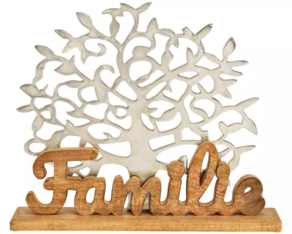 G. Wurm Aufsteller Familie 51 x 42 x 10 cm