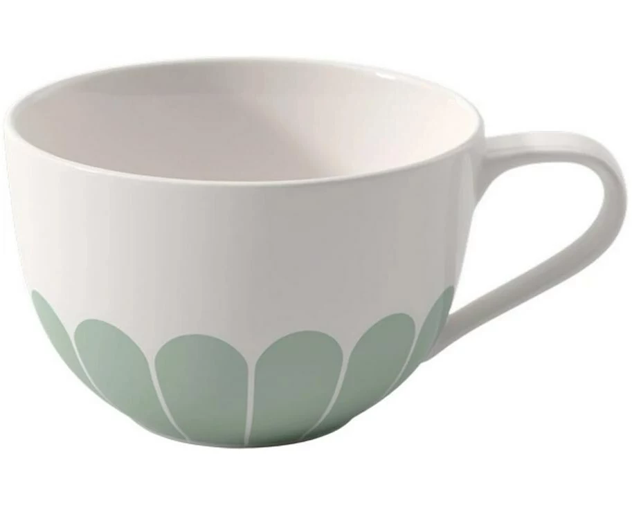Villeroy & Boch Fleur Vert Capppuccinotasse, 6 Stück