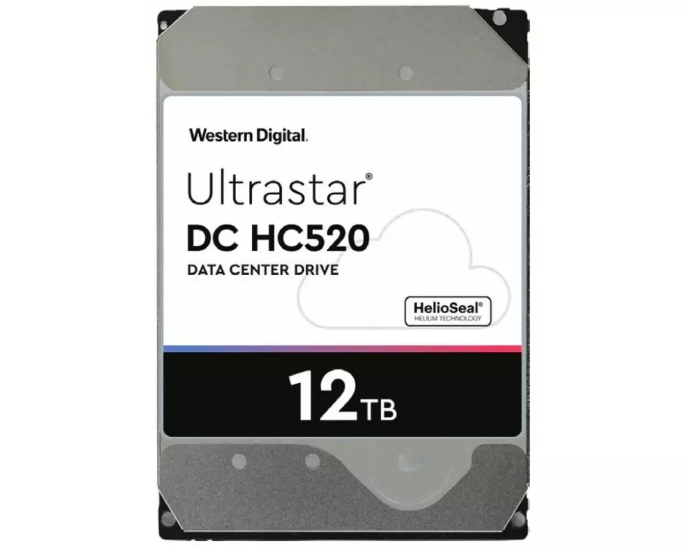 Western Digital Harddisk Ultrastar DC HC520 12TB SATA-III