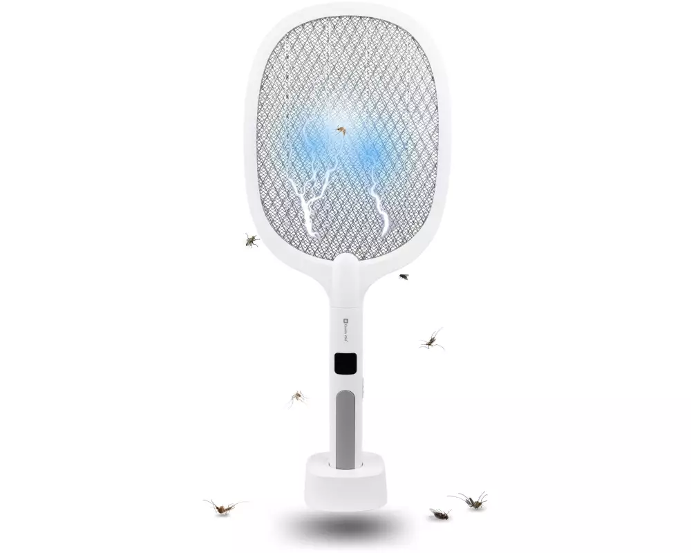 Quick Aid Elektrische Fliegenklatsche mit Display 1 Stück