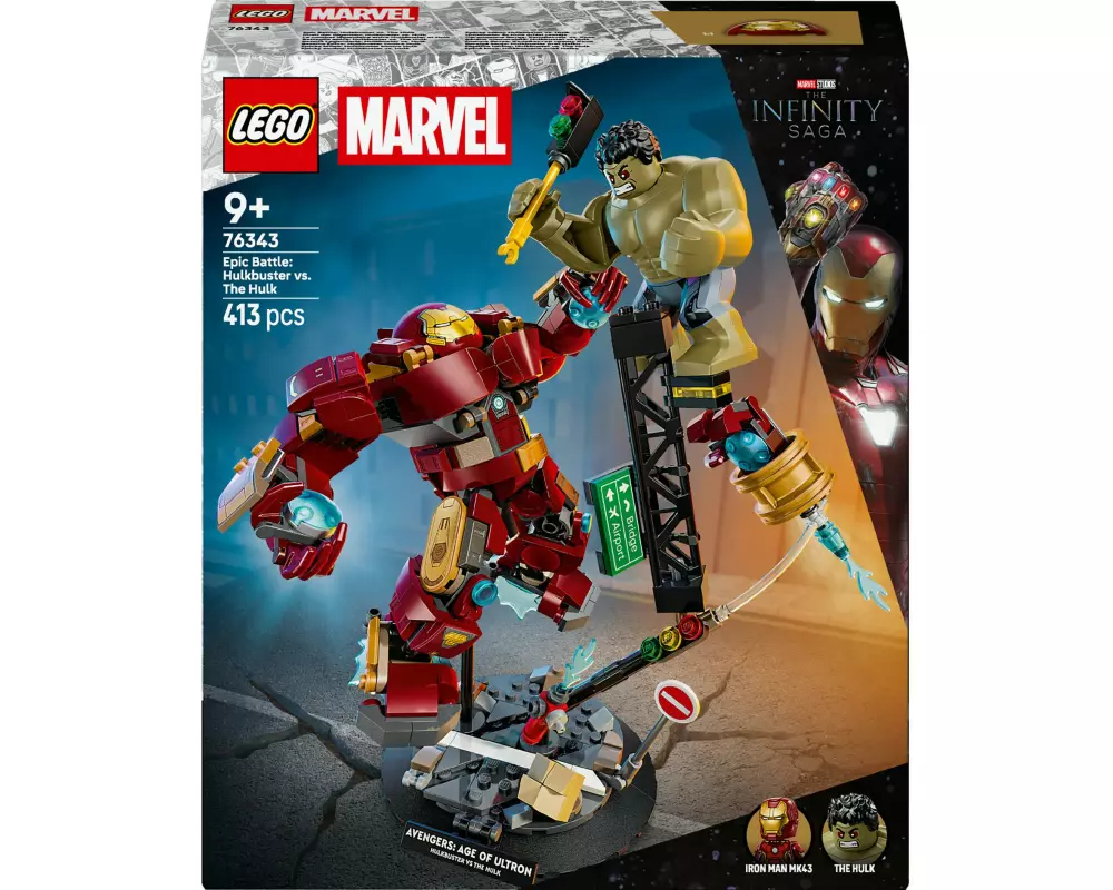 LEGO Marvel Duell der Giganten: Hulkbuster vs. Hulk 76343
