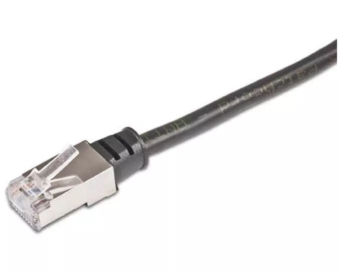 Wirewin Patchkabel RJ-45 - RJ-45, Cat 5e, F/UTP, 50 m, Schwarz