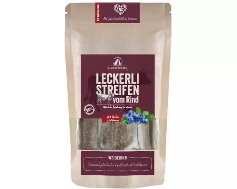 Lakefields Trockenfleischstreifen Rind 150 g