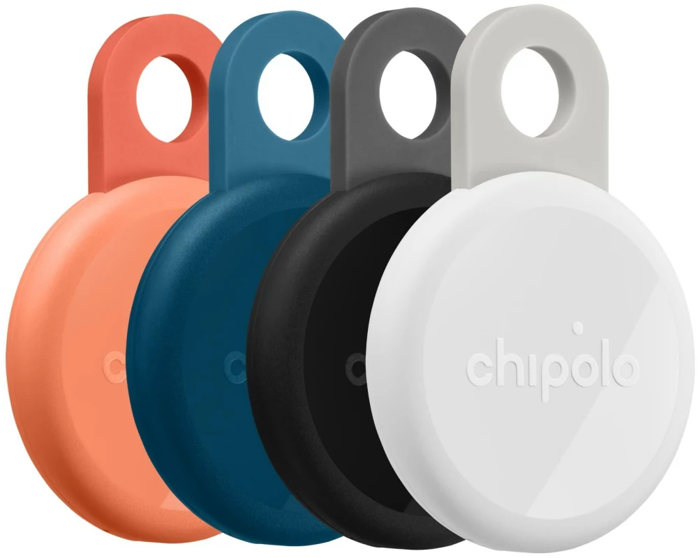 Chipolo LOOP 4er Pack (Apple & Google Find My) Mehrfarbig