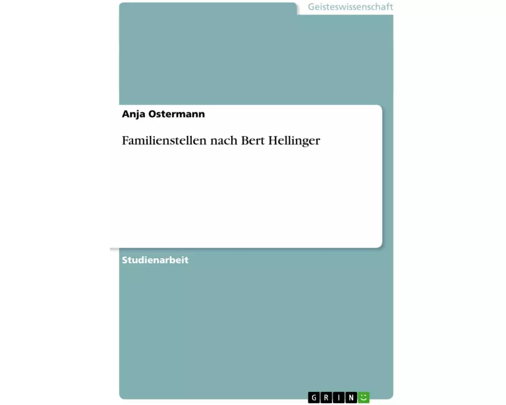Familienstellen nach Bert Hellinger