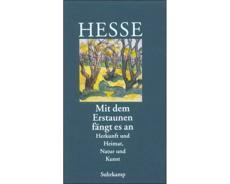 »Mit dem Erstaunen fängt es an«