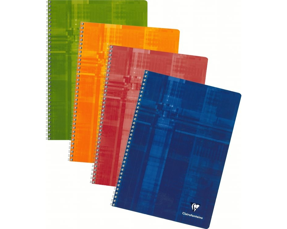 CLAIREFONTAINE Mosai Matris Spiralheft A4 68141 m. Kolonne, ass. 50 Blatt