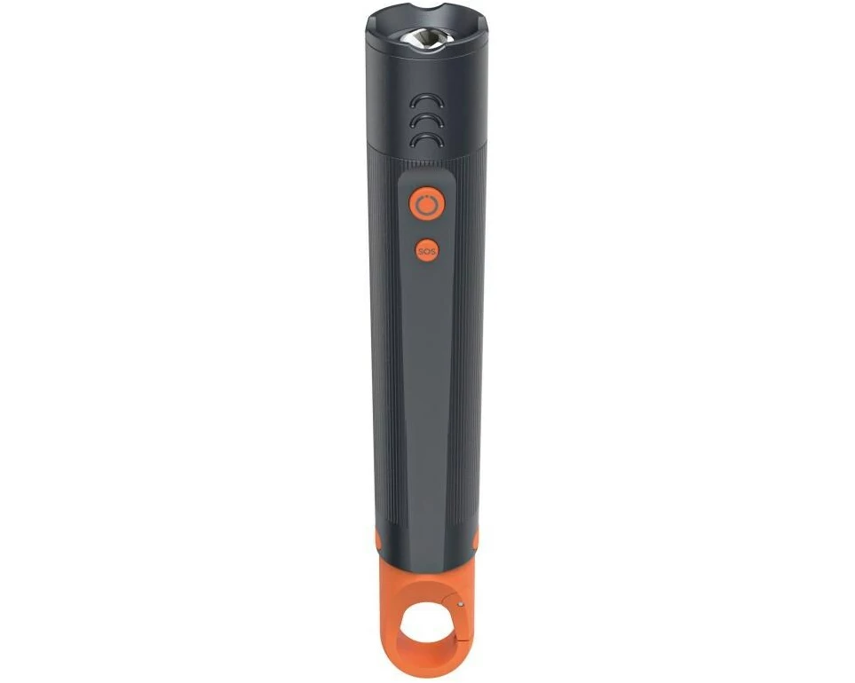 Hama FLX600 Aluminium Grau 4 Modi SOS Zoom