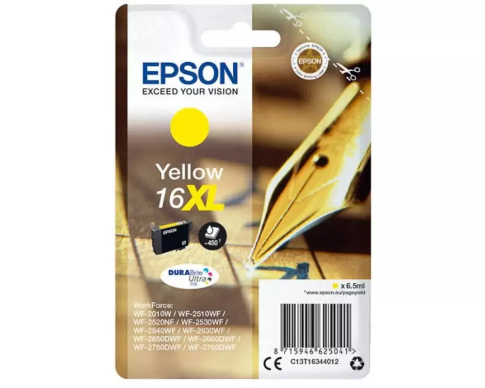 Epson Tinte T16344012 Yellow