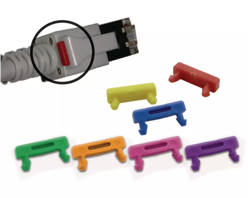 Wirewin Clip LED-Patchkabel 100 Stück Grün