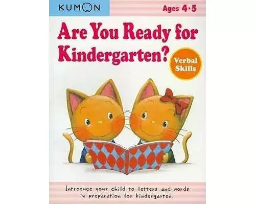 Kumon Are You Ready for Kindergarten Verbal Skills