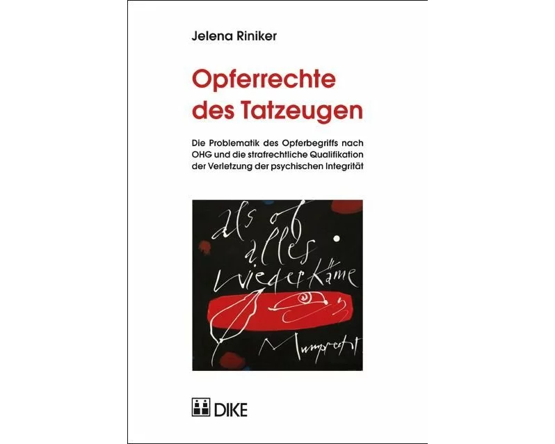 Opferrechte des Tatzeugen