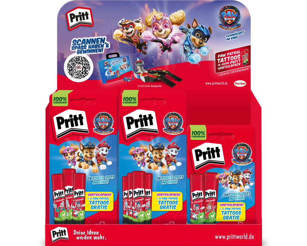 PRITT Klebestift Display 900339 Paw Patrol Edition