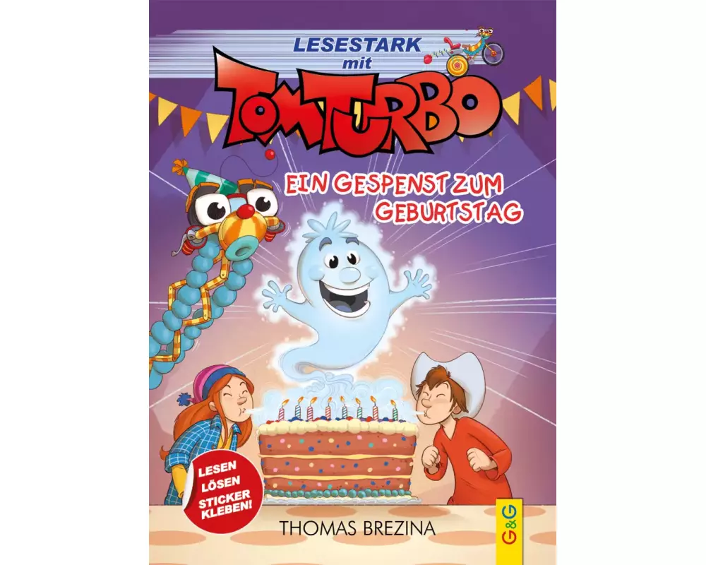 Tom Turbo – Lesestark – Ein Gespenst zum Geburtstag