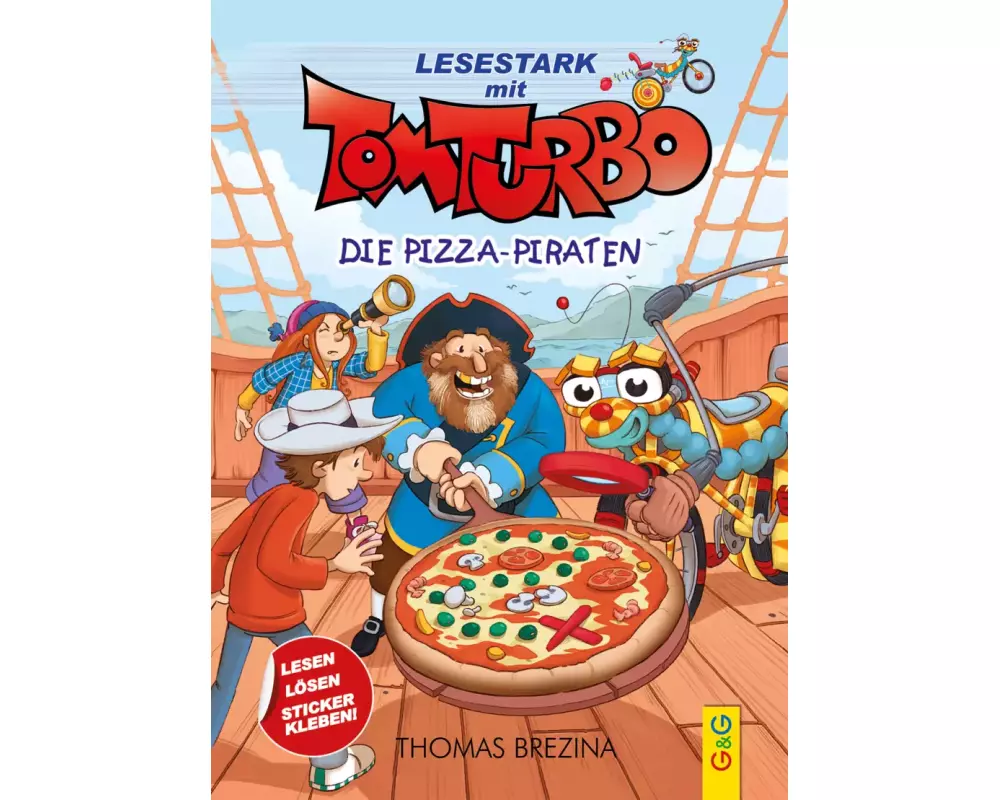 Tom Turbo – Lesestark – Die Pizza-Piraten