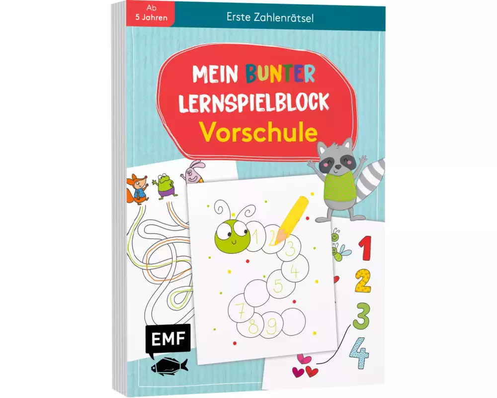 Mein bunter Lernspielblock – Vorschule: Erste Zahlenrätsel