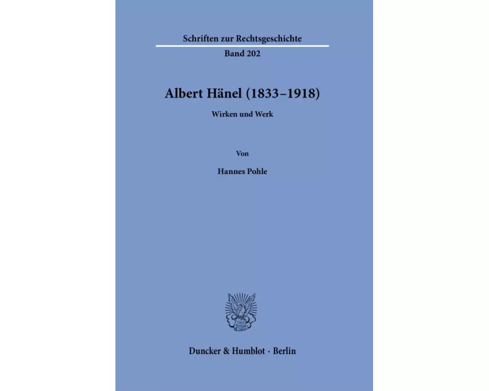 Albert Hänel (1833-1918)