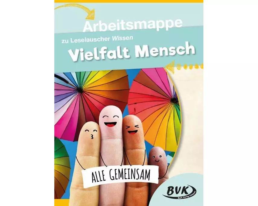 Leselauscher Wissen: Vielfalt Mensch. Arbeitsmappe