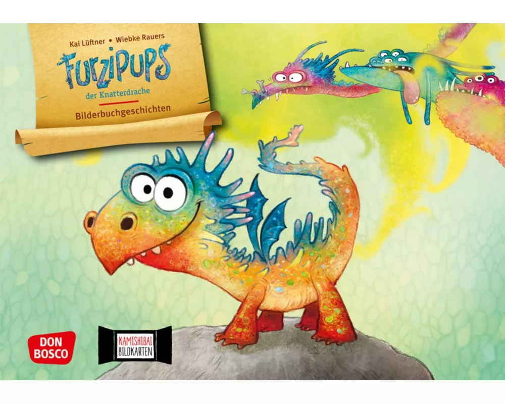 Furzipups, der Knatterdrache. Kamishibai Bildkartenset