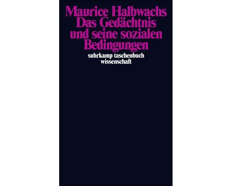 Das Gedächtnis und seine sozialen Bedingungen