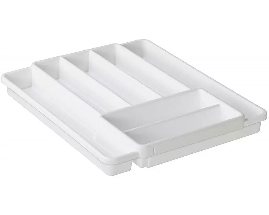 Rotho Besteckkasten Domino Weiss