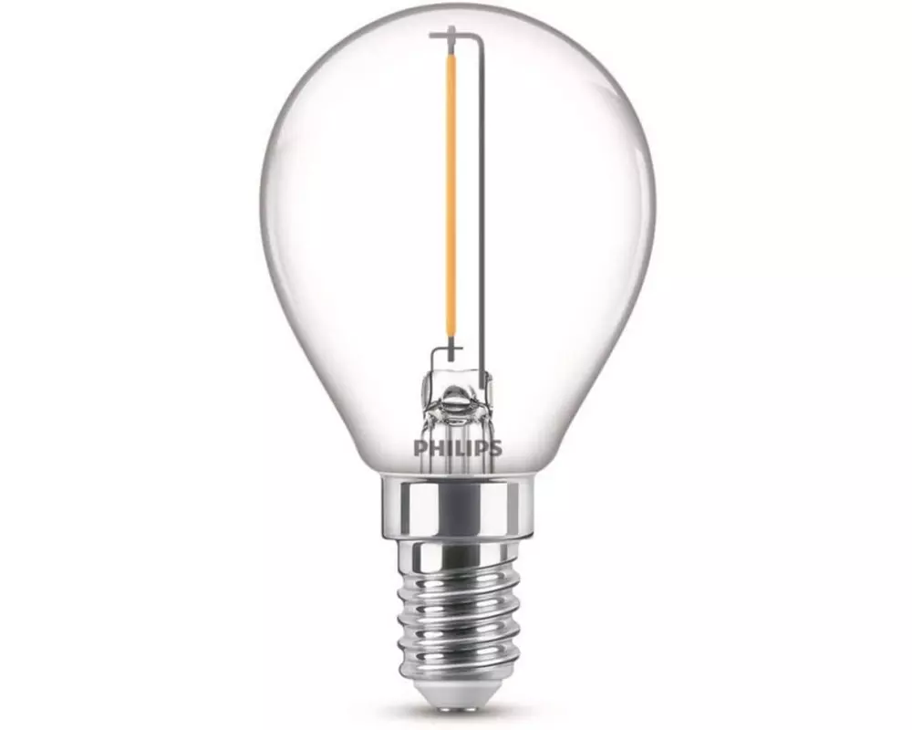Philips Lampe LEDcla 15W E14 P45 WW CL ND Warmweiss (WW)