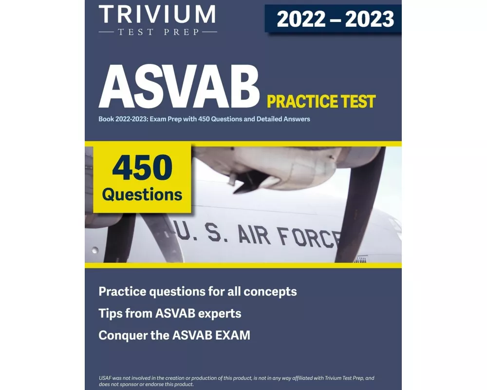 ASVAB Practice Test Book 2022-2023