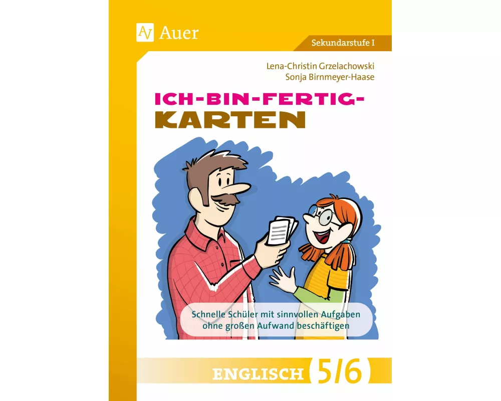 Ich-bin-fertig-Karten Englisch Klassen 5-6
