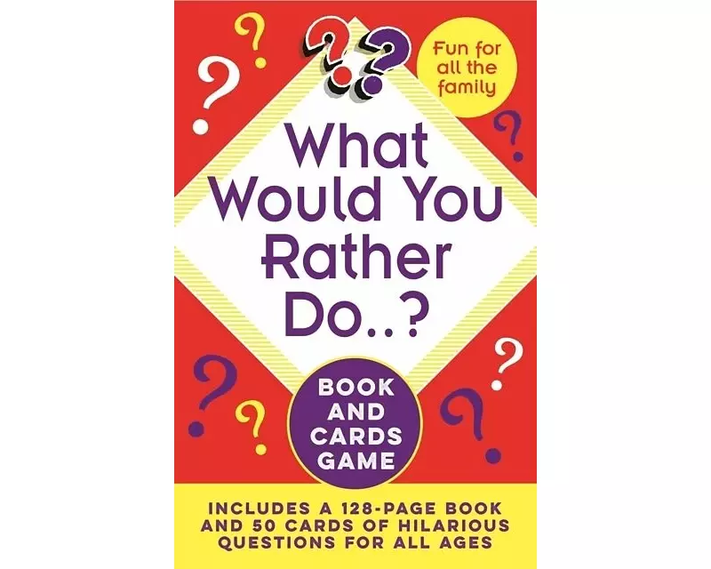 What Would You Rather Do..? Book and Cards Game