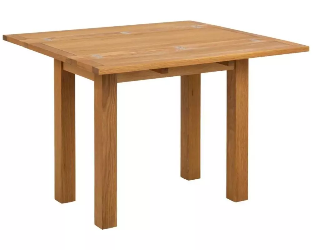 AC Design Tisch Kenley Braun, 45/90 x 100 x 75 cm