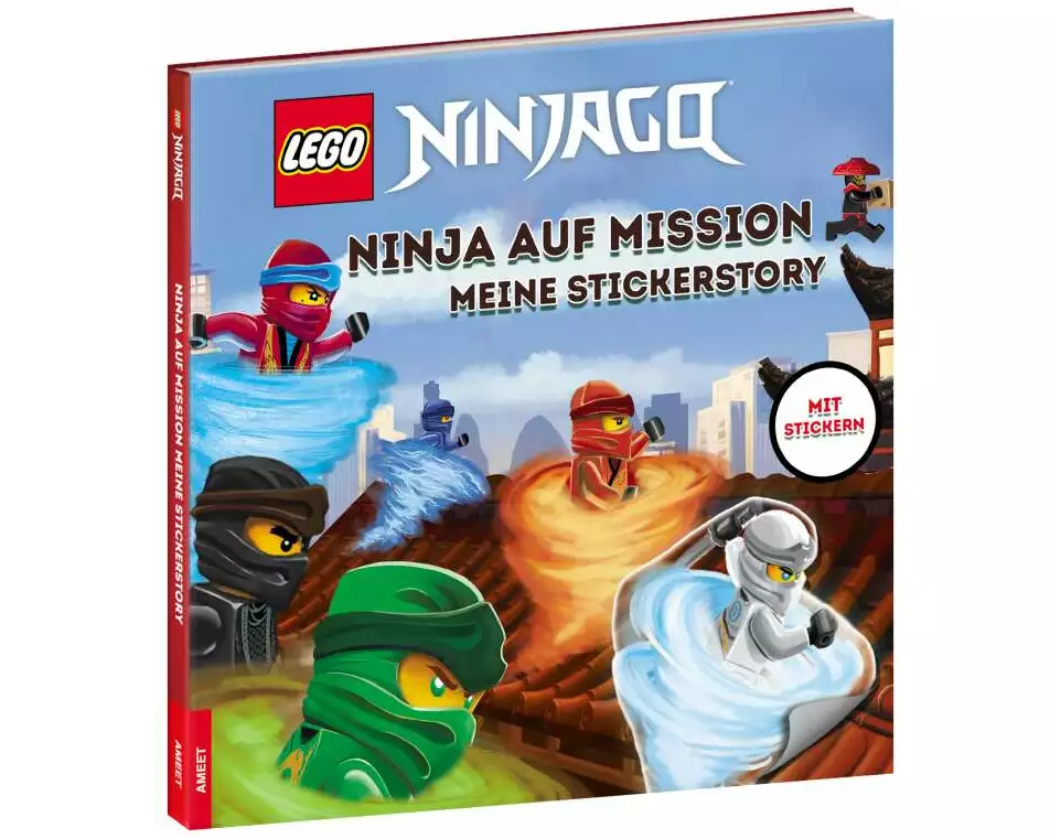 LEGO NINJAGO – Ninja auf Mission - Meine Stickerstory