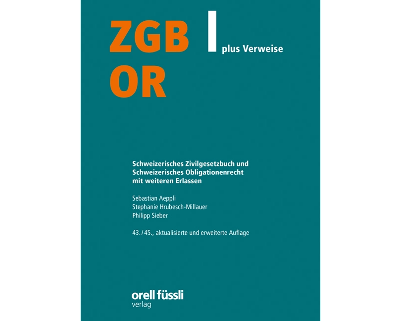 ZGB/OR plus Verweise