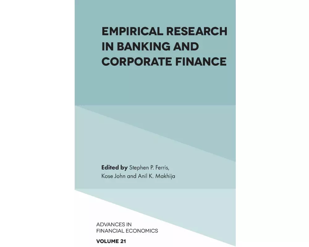 Empirical Research in Banking and Corporate Finance