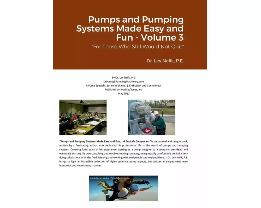 Pumps and Pumping Systems Made Easy and Fun - Volume 3