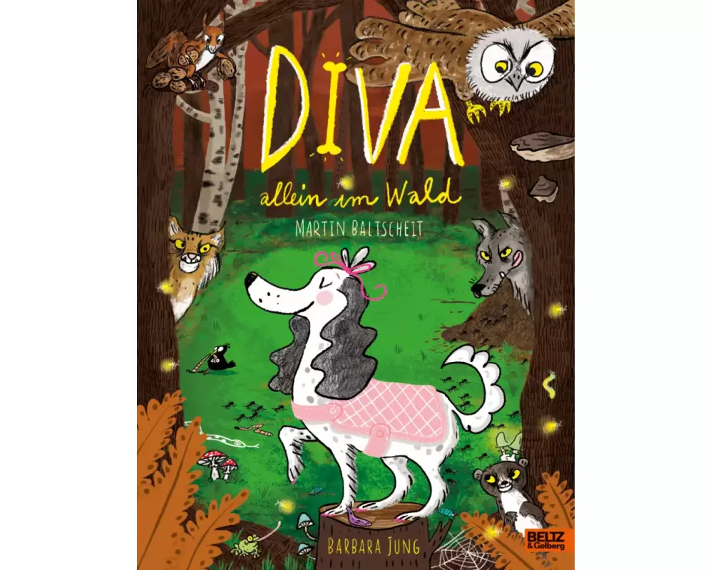 DIVA allein im Wald