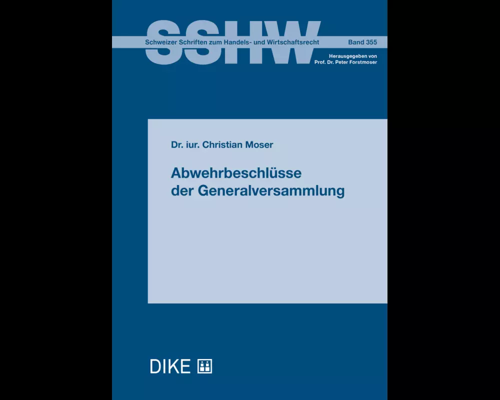 Abwehrbeschlüsse der Generalversammlung