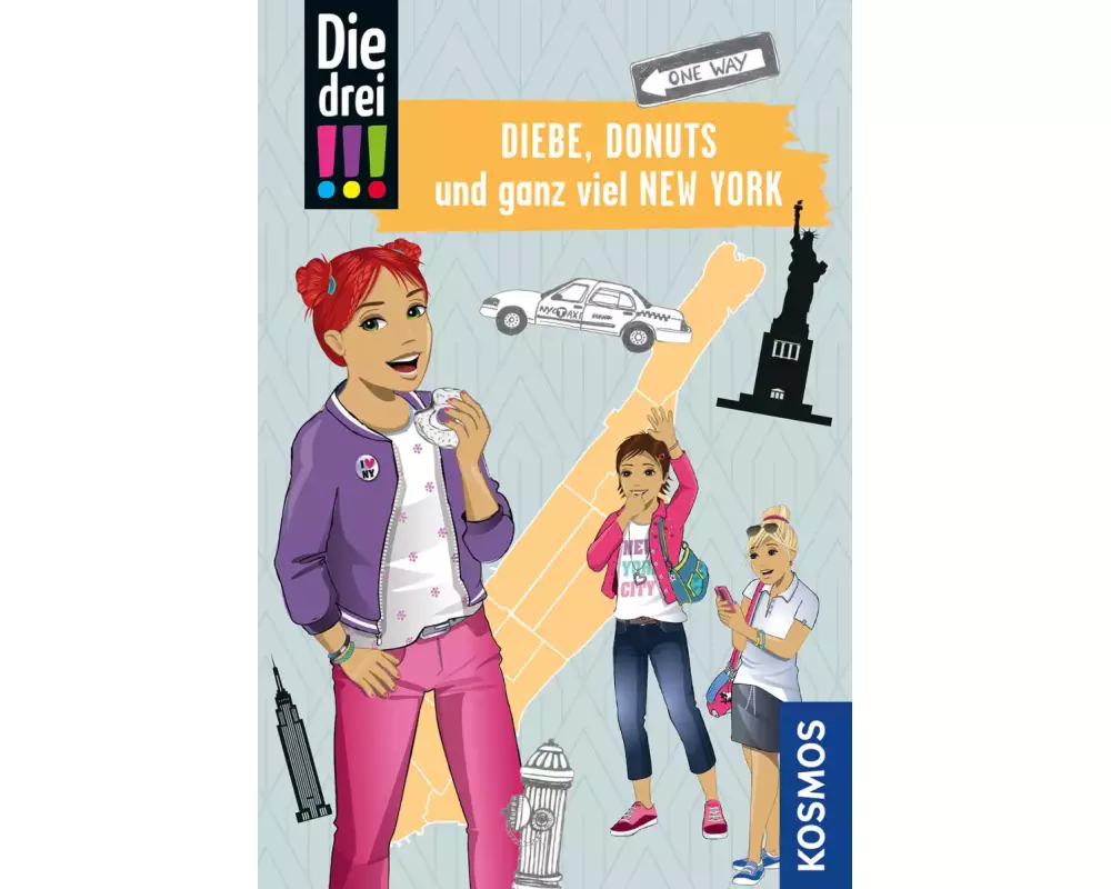 Die drei !!!, Diebe, Donuts und ganz viel New York