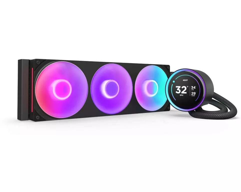 NZXT Wasserkühlung Kraken Elite 420 RGB Schwarz