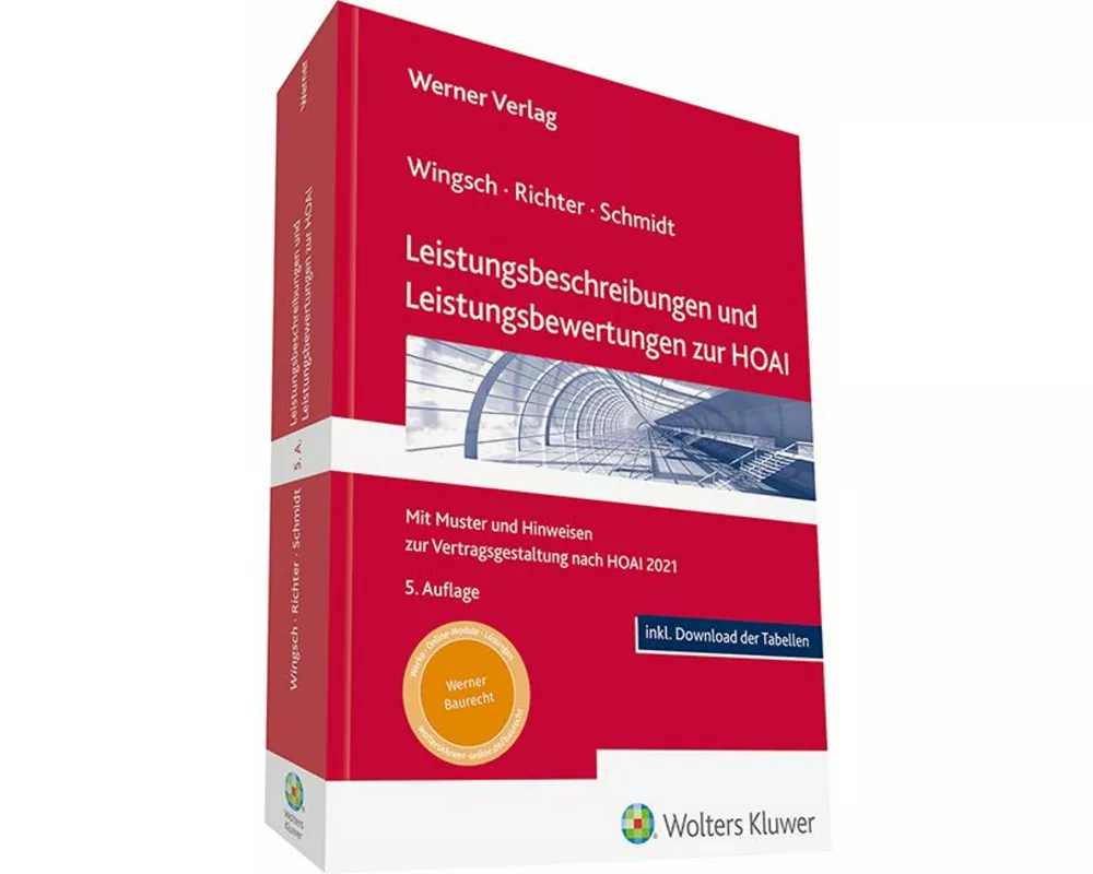 Leistungsbeschreibungen und Leistungsbewertungen zur HOAI