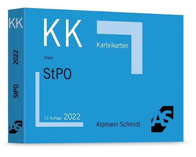 Karteikarten StPO
