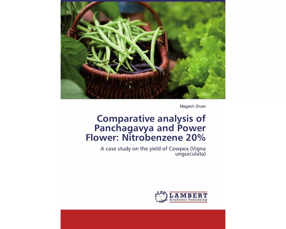 Comparative analysis of Panchagavya and Power Flower: Nitrobenzene 20%