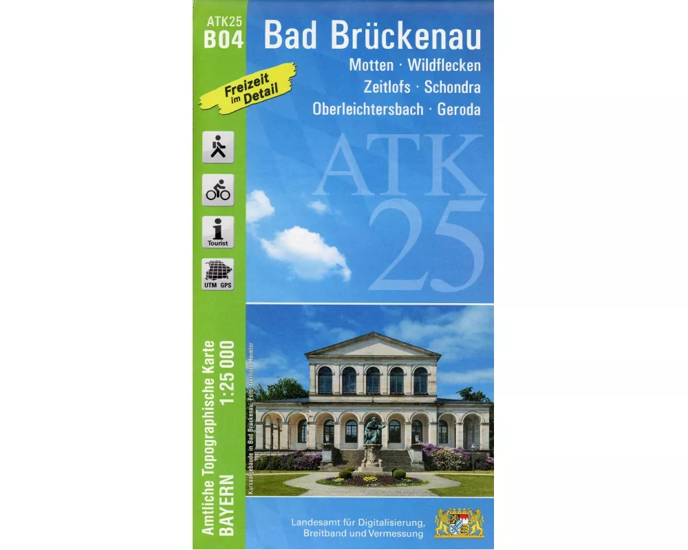 ATK25-B04 Bad Brckenau (Amtliche Topographische Karte 1:25000)