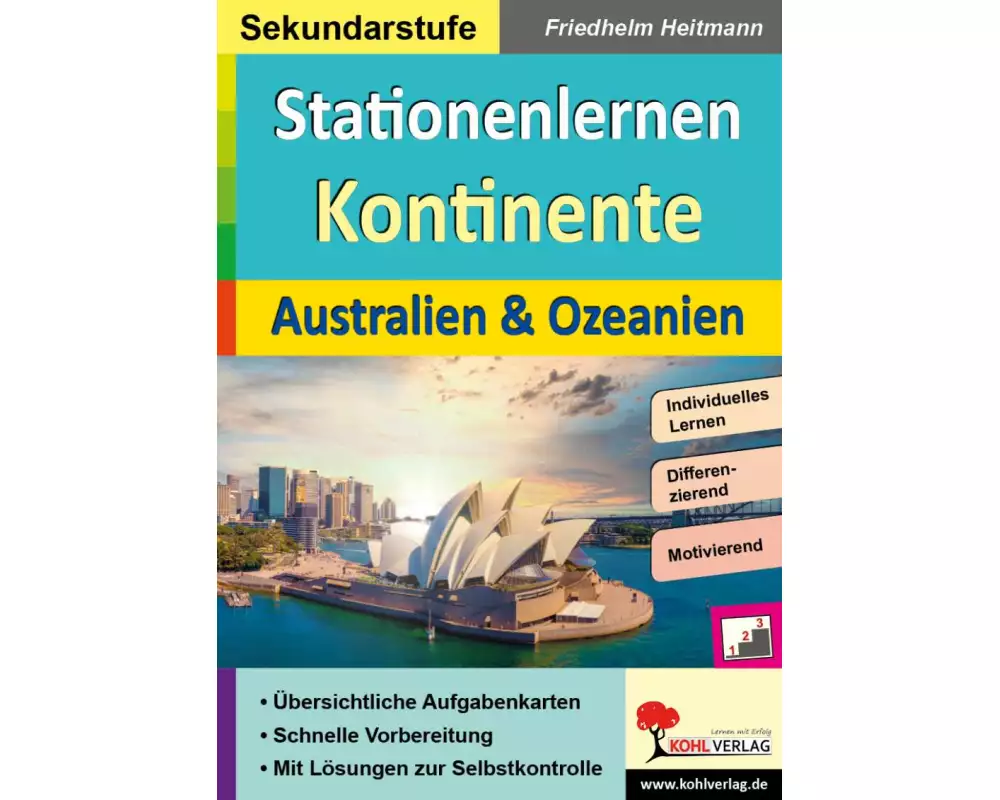 Stationenlernen Kontinente / Australien & Ozeanien
